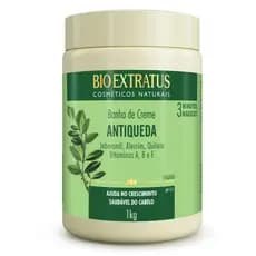 Banho de Creme Jaborandi Bio Extratus 1Kg Antiqueda e Crescimento
