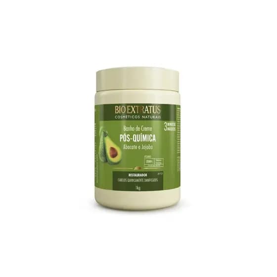 Banho de Creme Pós Química 1kg - Bio Extratus