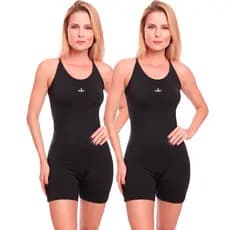 KIT 2 Macaquinho Feminino Fitness Academia Macacões Roupa de Academia Crossfit Treino