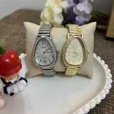 Relógio De Cobra Feminino Com Inspiração Pulseira Feminina cinta elástica