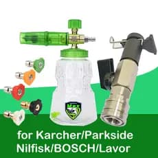 Válvula Esfera Conexão Rápida 1/4" para Lavadora Alta Pressão Compatível Karcher Stihl Lavor Nilfisk