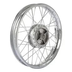 Roda Traseira Titan Fan Start 150 160 04/17 Cromado Raio 4mm Alinhada e Balanceada Pro Tork
