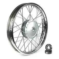 Roda Aro Dianteira Ybr 125 00/08 Factor Alinhada + Rolamento