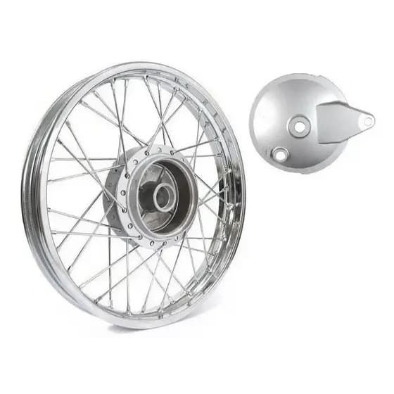 Roda Traseira Ybr 125 00/08 Factor 125 4mm Com Espelho Freio