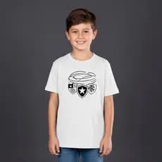 Camisa Infantil Camiseta de Time Botafogo Glorioso Masculina Feminina 100% Algodão  Blusa Personalizada