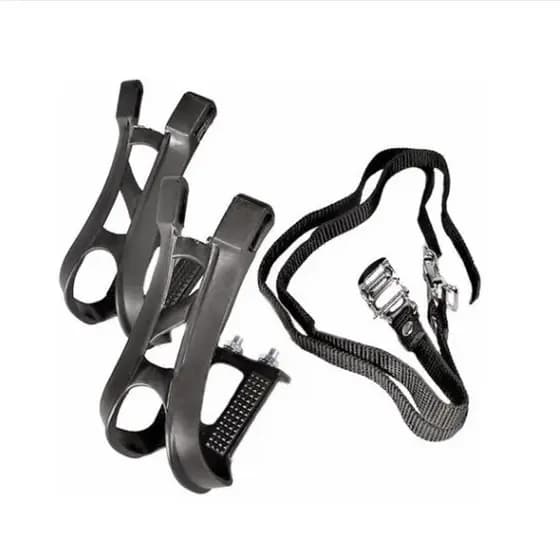 Firma Pé De Nylon Com Correia Pedal De Bicicleta E Spinning