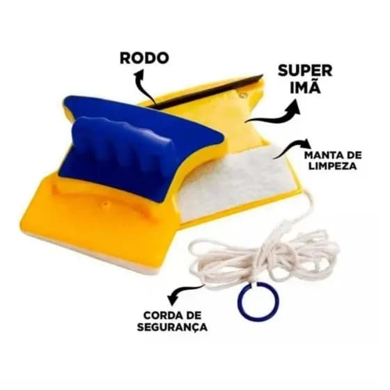 Promoção Limpador De Vidro Magnético Dupla Face Com Imã Resistente Limpa Janelas Magnético Casa