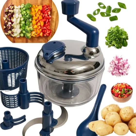 Triturador Processador De Alimentos Carne e Legumes Multiprocessador Profissional EUA