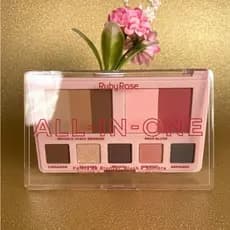 Paleta Multifuncional All in One Ruby Rose – Sombras, Blush, Contorno e Iluminador