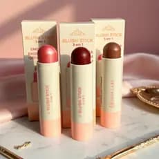 Blush Stick 3 em 1 – Miss Lary ( Blush, batom e sombra)