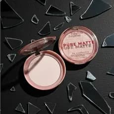 Pó Matificante Pure Matte Ruby Rose - Pó Facial Compacto Translúcido Maquiagem Pele Oleosa