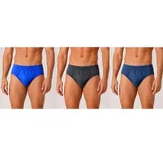Kit 3 Cuecas Masculino Slip Algodão Selene Original 11910