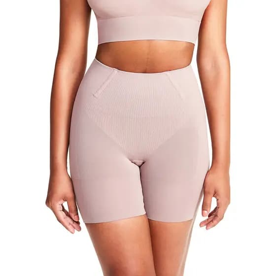 Cinta Modelador Short Modela Bumbum C/barbatanas Sem Marcar Sob A Roupa Anti Celulite Plié