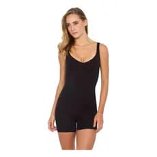 Body Macaquinho Modelador Corporal Com Abertura Higiênica Sem Costuras Laterais Emana® Plié