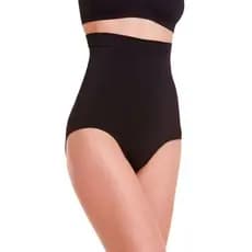Calcinha Abdominal Modeladora Longa Super Macia Alta Sustentação Reduz Medidas Da Barriga Plié