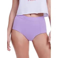 Calcinha Absorvente Menstrual Hot Pants Dupla Camada De Microfibra Zero Vazamento Linha M.E.S Plié