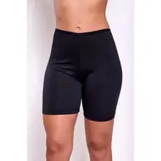 Short Segunda Pele Anagua Feminino Anágua Calção Preto Bege