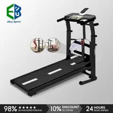 Esteira de Caminhada Mecânica Self Machine com Display suporta 120kg