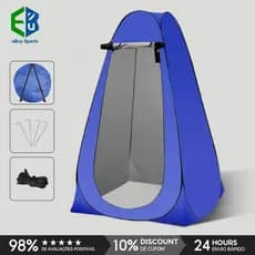 Ebuy Sports Grande Barraca Trocador De Roupas Banheiro Camping Tenda Portátil Banho Iglu 150*150*190cm