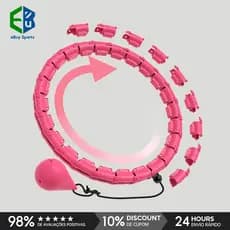Ebuy Sports bambolê Pro Hula Hoop inteligente Massagem magnética 3D cintura Emagrece Fortalece Abdômen