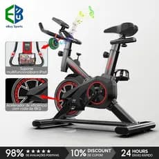 Ebuy Sports Bicicleta Bike Ergometrica Spinning Academia Fitness Profissional 120kg volante 8kg