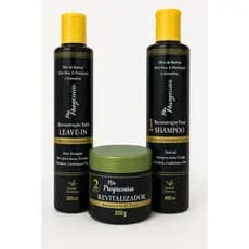 Kit Capilar Shampoo Condicionador Máscara Hidratação e Reconstrução