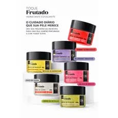 Esfoliante Corporal Hidratante 300g Renovação da Pele Toque Macio