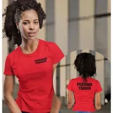 Camisa Camiseta Personal Trainer Academia Fitness  Musculação Saude Treino 100% Algodão