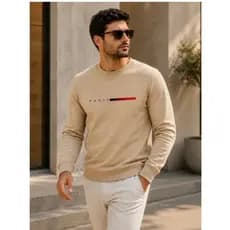 Moletom Masculino Blusa De Frio Feminino Moletom Casual Moletom Sem Capuz Blusa Gola Careca Moletom Unissex