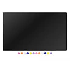Painel de Fotos 60x40 Mural Magnético Quadro Metal + 12 imãs