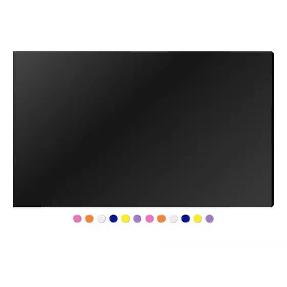 Painel Magnetico 50x80cm Liso + 12 Imãs Decorativos