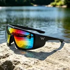 Óculos De Sol Polarizados Esportivos WATERLAND TR90 Filme Colorido Ao Ar Livre Para Homens E Mulheres Pesca Ciclismo Pro