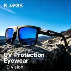 KAROS Óculos De Sol Polarizados Masculino Para Homens Tons De Pesca Clássico Condução