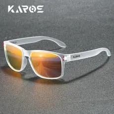 KAROS Polarizado Moda Quadrados Óculos Unisex Ultraleve Anti-Reflexo Condução Ao Ar Livre Pesca UV400 De Sol