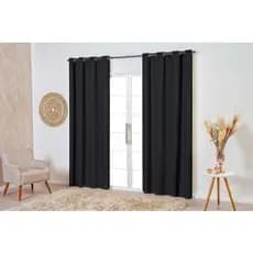 Cortina Corta Luz Blackout PVC  2,80m x 1,30m Com Ilhos Várias Cores