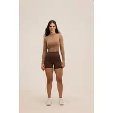 Casaquinho para Academia Tapa Bumbum Poliamida Corridada Caminhada