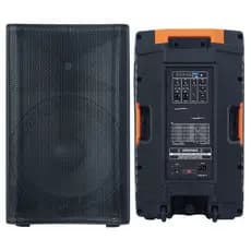 Caixa Ativa Profissional Tuman Pro G8815dsp 2000w Bluetooth Mixer Cor Preto