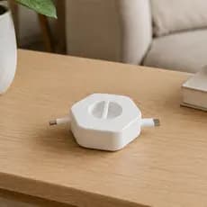 Organizador de Cabo USB Enrolador Porta Fio Carregador Celular - Compatível IPhone Android