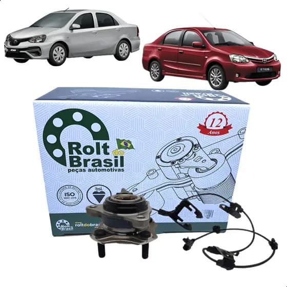 Cubo De Roda Dianteiro Direito Com Abs Etios 1.3/1.5 16v