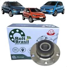 Cubo De Roda Traseiro Crossfox Fox Spacefox 1.0 1.6 8v C/abs