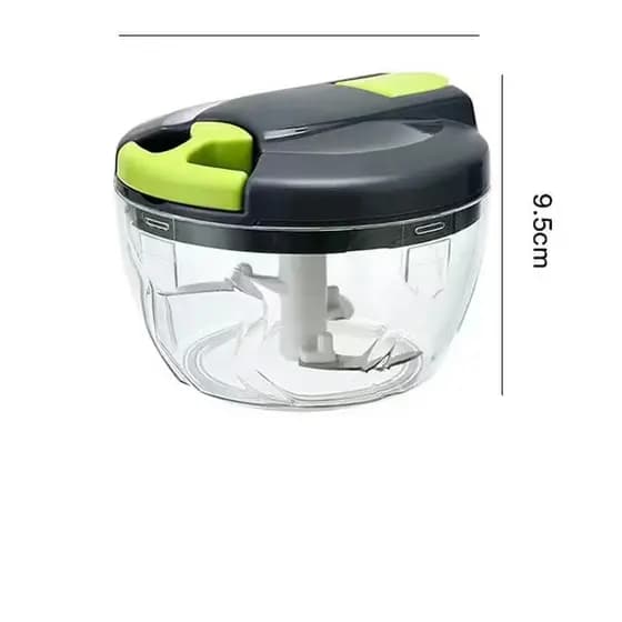 Mini Processador e Triturador Manual de Alimentos