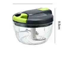 Mini Processador e Triturador Manual de Alimentos