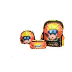 Kit Mochila Escolar + Lancheira Patrulha canina + Estojo De Costas Grande
