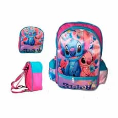 Mochila Infantil Grande de costas com Mochilinha de passeio pp