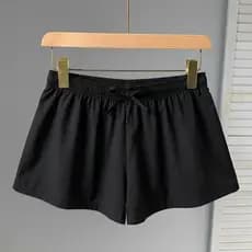 Short feminino casual liso bermuda básica feminina verão praia piscina dia a dia