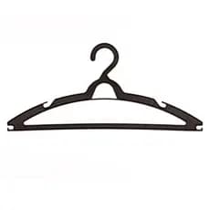 Cabide Adulto Preto 10 - 100 Cabides Reforçados Organizador Roupas Envio Imediato