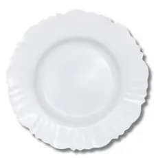 Prato Pétala Plastico Redondo Fundo