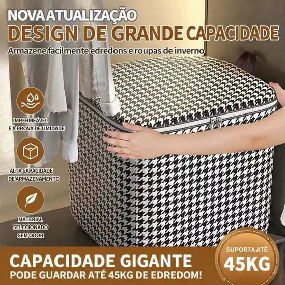 110L/140L/180L Caixa de armazenamento espessada de grande capacidade adequada Para Comforters Cobertores Roupas