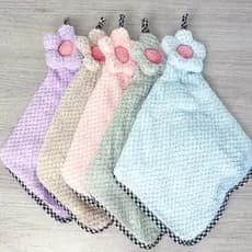 Naninha para Bebê, Toalha De Mão, Flor De Pelúcia Cozinha, Banheiro, Quarto- HY802631