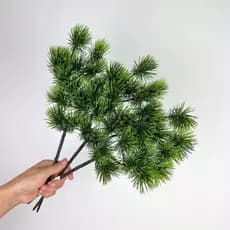 Ramo De Pinheiro Artificial De Natal Arbustos Simulados Plantas Verdes Folhas Mini Árvore - SY802790